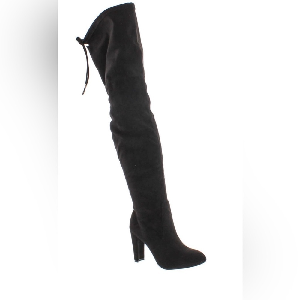 Cape Robbin Womens faux suede thigh high boots Sz 9